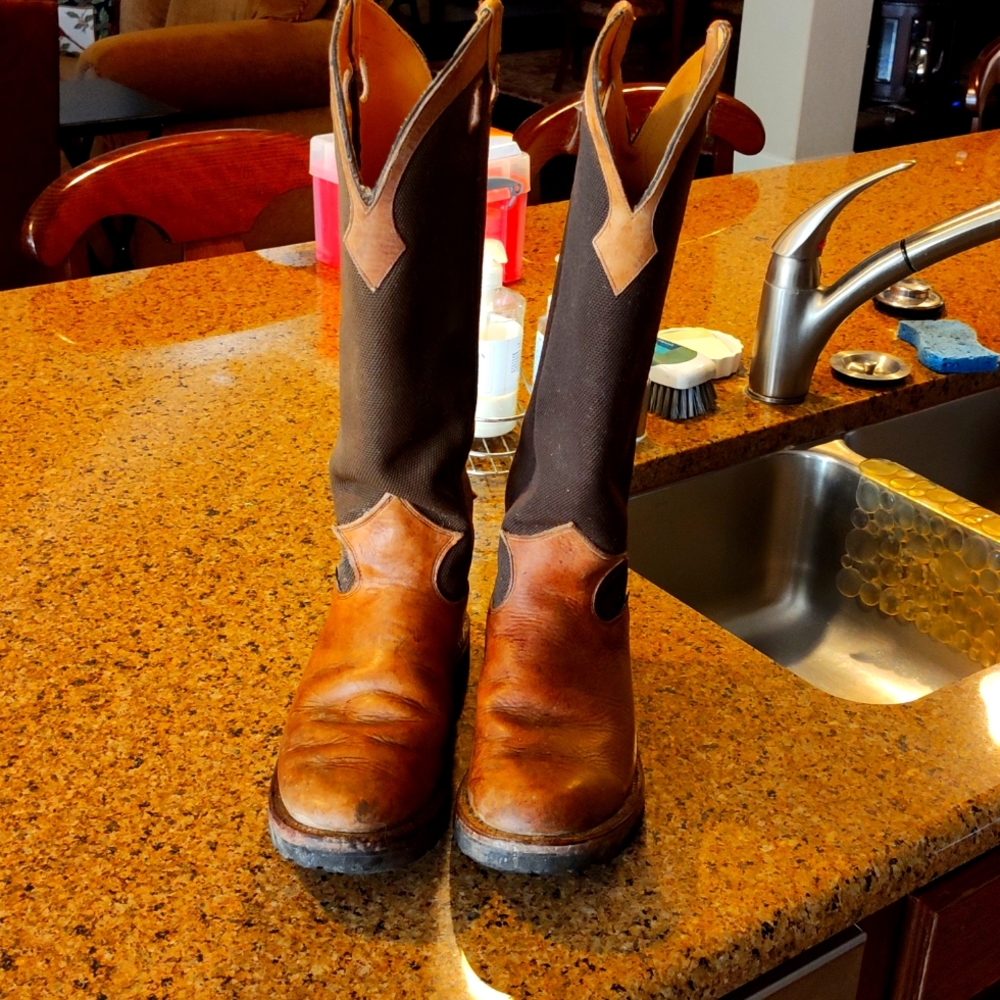 Justin work Boots 8D